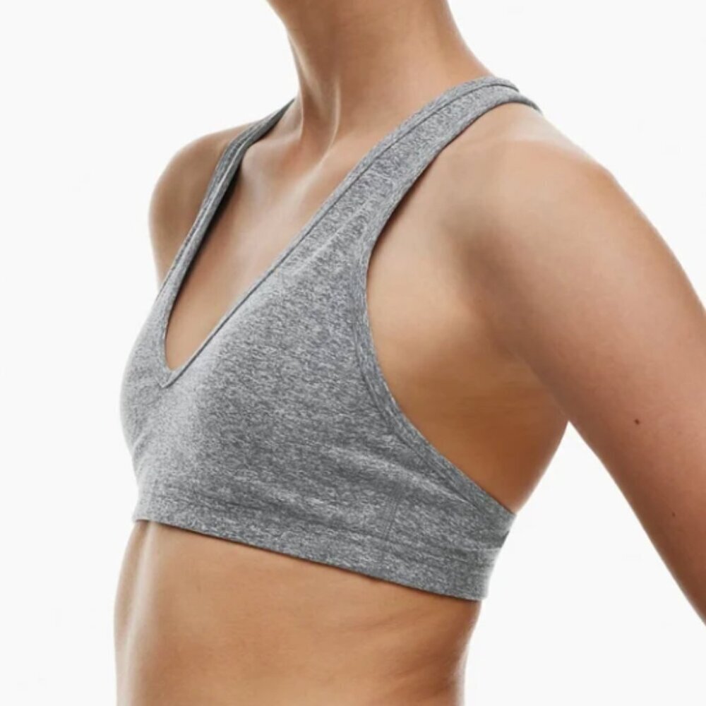 TnActionTnaCOZY™ Tread Sports Bra Purple size small